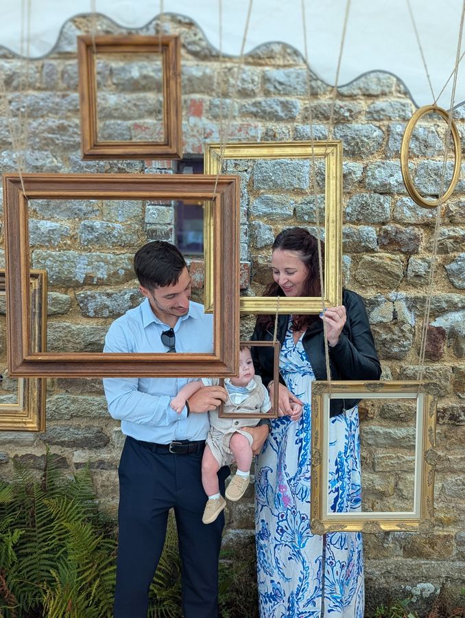 Photo de Hélène, Yvan et Antoine