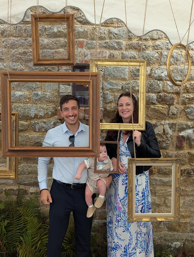 Photo de Hélène, Yvan et Antoine
