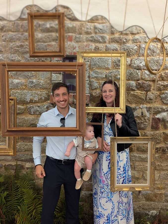Photo de Hélène, Yvan et Antoine